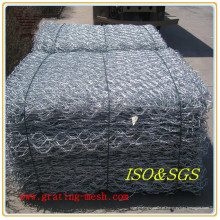 Hot DIP Galvnized Gabion Box Usado para Stone Cage